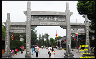 制作仿古石牌坊牌楼