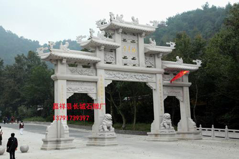 修造石牌坊石牌楼的意义